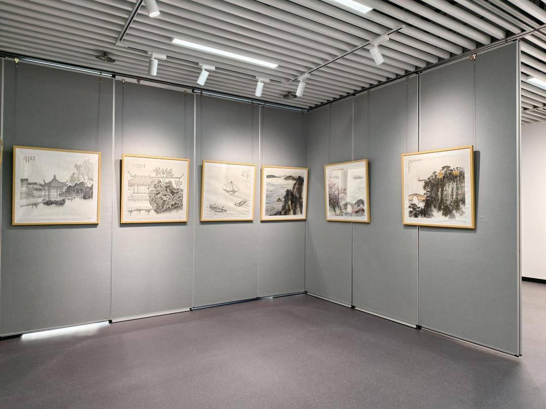 江苏省山水画研究会新春雅集展在南京举办 促进文化艺术交流